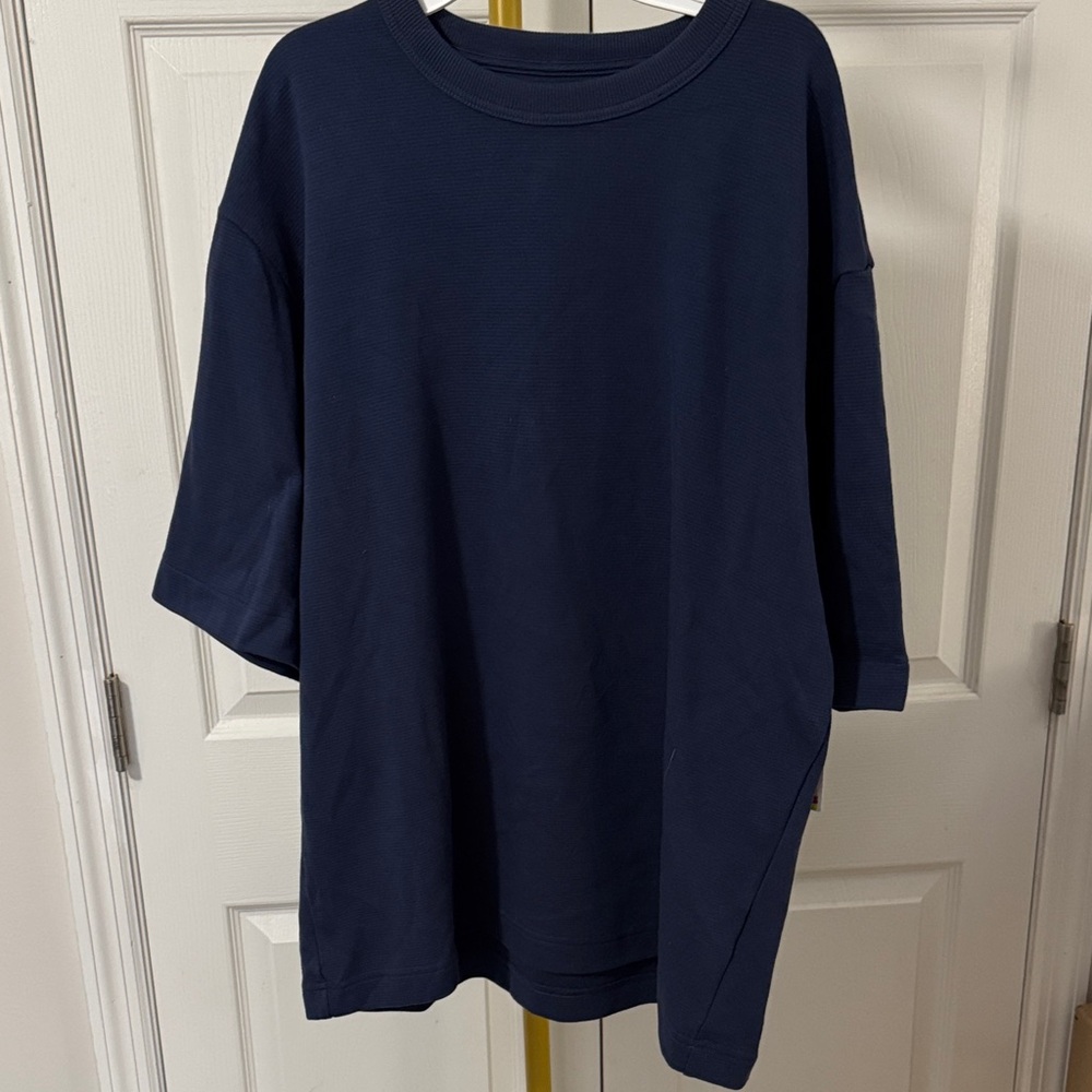 Mode of One Navy Blue Short Sleeve Men's Tee